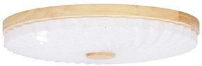 Biała lampa sufitowa LED 38x38 cm Lemo – Candellux Lighting