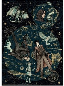 Dodo Puzzle Harry Potter: Snape, Harry i Draco,500 elementów