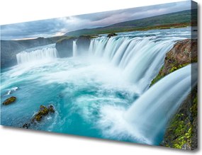 Zdjęcie na płótnie Górskie Kaskady Wodne