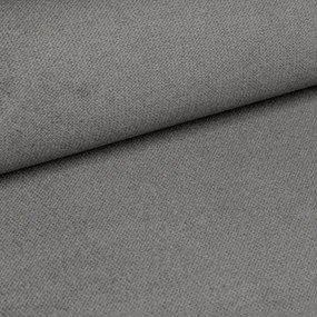 Łóżko tapicerowane COMFINO VELVET z wysuwanym miejscem do spania 120x200 cm, szare