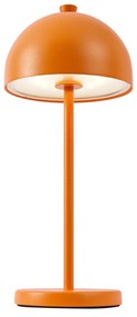 Zewnetrzna Lampa stołowa pomarańczowa z LED IP54 ładowalna ze stacją ładującą - Squirrel Nowoczesny Oswietlenie zewnetrzne