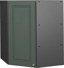 Szafka wisząca narożna green gold country 57x34.1x72 fame-line