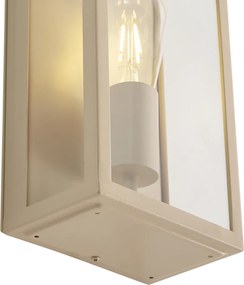 Klasyczny kinkiet zewnętrzny beżowy IP44 - Rotterdam