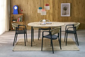 Sztaplowane krzesło ogrodowe K582 Halmar