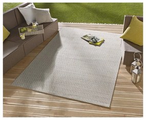 Szary dywan odpowiedni na zewnątrz NORTHRUGS Coin, 160x230 cm