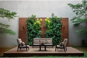 Aluminiowy stół ogrodowy 80x140 cm Miguel – Bizzotto