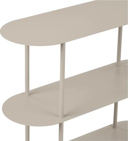 Beżowy metalowy regał 90x81x31 cm Rieti – House Nordic