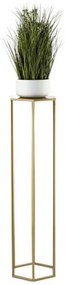 Stojak na kwiaty 100x24 cm, złoty