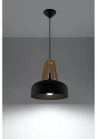 Czarno-beżowa lampa wisząca Nice Lamps Olla