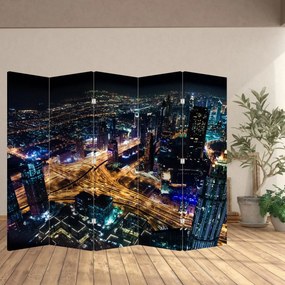 Parawan - Miasto nocą (210x170 cm)