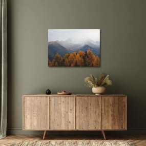 Obraz - Widok na grzbiety górskie (70x50 cm)
