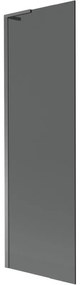 Mexen Next L parawan nawannowy 1-skrzydłowy 60 x 150 cm, grafit, gun metal - 895-060-000-03-40-95