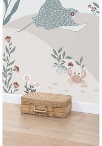 Tapeta dziecięca 400 cm x 248 cm Dreamy Seabed – Lilipinso