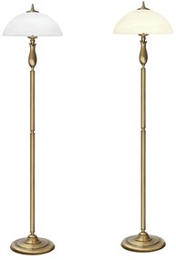 Lampa podłogowa z mosiądzu M-P1D