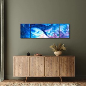 Obraz - Kosmiczny wieloryb (170x50 cm)