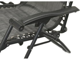 Cattara 13520 Składany leżak Alicante,antracytowy, 150 x 66 cm