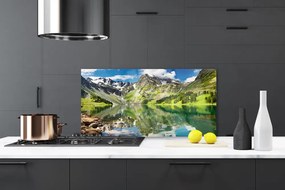 Panel Kuchenny Górska Panorama Nad Wodą