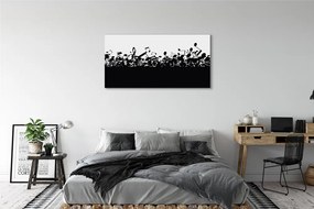 Zdjęcie na płótnie Klasyczny Zapis Muzyczny