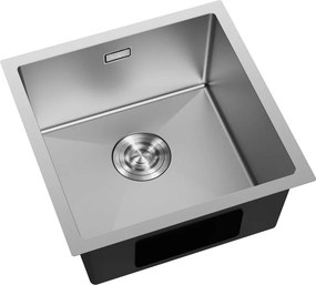 Mexen Trixo zlewozmywak stalowy 1-komorowy 440 x 440 mm, inox - 6413441000-01