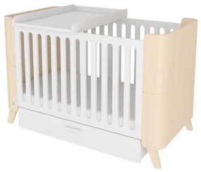 Łóżeczko dziecięce HOPPA 70 x 140 cm z pojemnikiem na przechowywanie