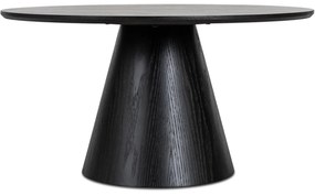 Stolik Kawowy CASSANDER MAX 80 cm Czarny Nowoczesny Loft
