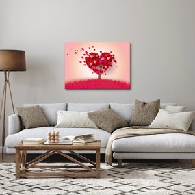 Obraz drzewa serca (70x50 cm)