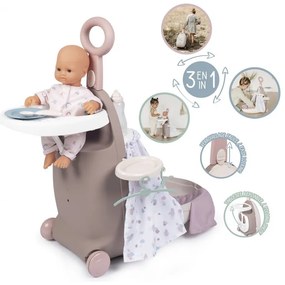Smoby baby nurse wielofunkcyjna walizka z łóżeczkiem dla lalki