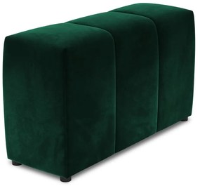 Zielone aksamitne oparcie do sofy modułowej Rome Velvet – Cosmopolitan Design