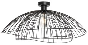 Designerska lampa sufitowa czarna 66 cm - Pua