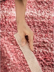 Ciemnoróżowy dywan z materiału bouclé tkany ręcznie 120x170 cm Notting Hill Portobello – Ted Baker