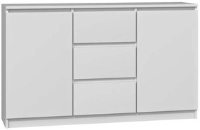 Biała komoda kuchenna 120 cm Suso