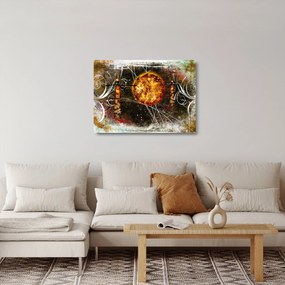 Obraz na szkle malarstwa z epoki starożytnej (70x50 cm)