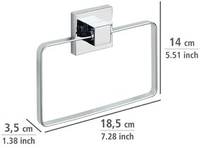 Wieszak łazienkowy QUADRO, Vacuum-Loc, WENKO