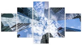 Obraz drapaczy chmur (125x70 cm)