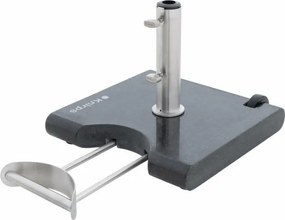 KNIRPS Podstawa jezdna 40 kg - mobilna granitowa podstawa do parasola ogrodowego