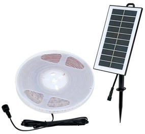 Ecolite DX-SOLAR-3000/5M - LED Taśma solarna 3,7V 2400mAh 5m IP65