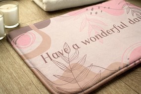 Dywanik antypoślizgowy do łazienki Dywanik antypoślizgowy do łazienki Geometryczne wzory