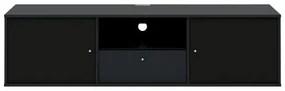 Czarna szafka pod TV Mistral 232