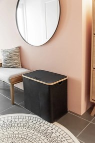 Kosz na pranie, bambus, 57 x 50 x 37, Trio Ecori, WENKO