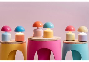 Niebieska/pomarańczowa lampa stołowa LED (wysokość 15 cm) Funky Impetu – Leitmotiv