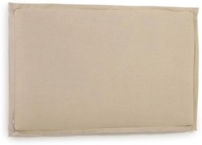 Beżowy tapicerowany zagłówek 186x106 cm Tanit – Kave Home