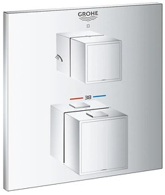 GROHE 24154000 - Bateria termostatyczna GROHTHERM CUBE chrom błyszczący