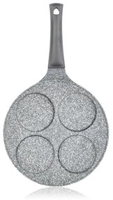 Banquet Patelnia na 4 racuchy z powierzchnią nieprzywierającą Granite Grey, śr. 26 cm