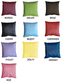 Wodoodporna poduszka ogrodowa 50x50 na huśtawkę ławkę kolory