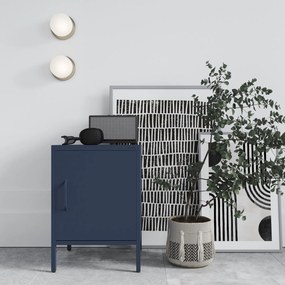Metalowa szafka nocna Modern Mia granatowa