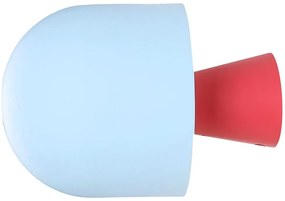 Niebiesko-czerwony kinkiet w nowoczesnym stylu - T016 - Lumac