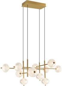 Zuma Line 003064-034755 - Żyrandol LED na lince GALATEA LED/63W/230V złota