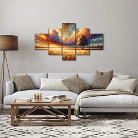 Obraz – Drzewo na polu (125x70 cm)