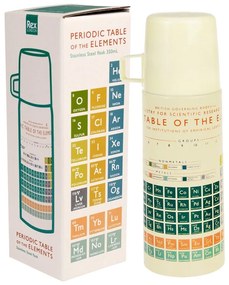 Kremowy termos dla dzieci 350 ml Periodic Table – Rex London