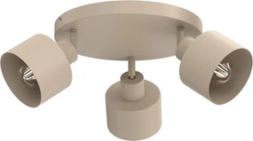 Oprawa punktowa PARKLA 3xE27/15W/230V beżowa